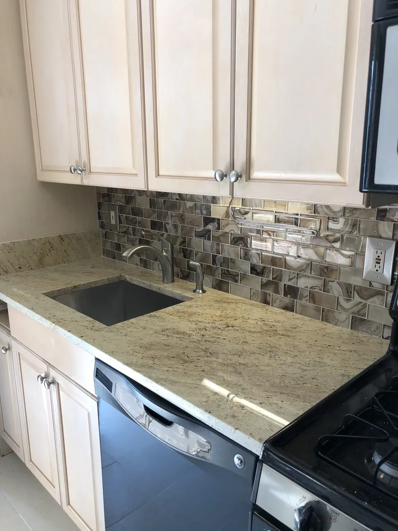 Kitchen cabinetry and sink