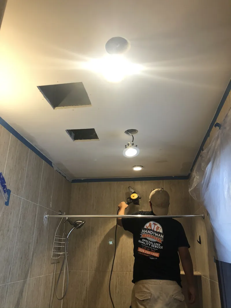 Room preparation in progress